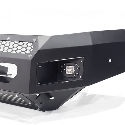 Powder Coated Truck Bull Bar For Nissan Bumper Ford Front Bar With Two Led Lights