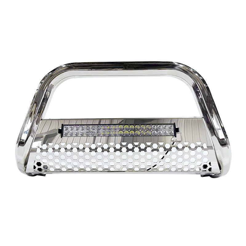 Factory Supply Steel Power Coating Pickup With LED Truck Bull Bar For Toyota Hilux Vigo Revo