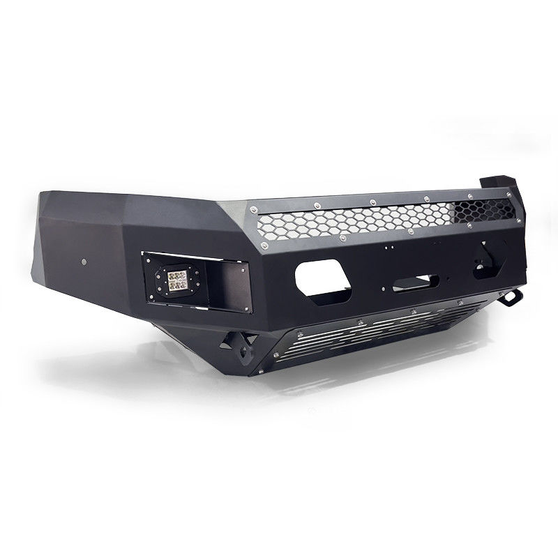Powder Coated Truck Bull Bar For Nissan Bumper Ford Front Bar With Two Led Lights
