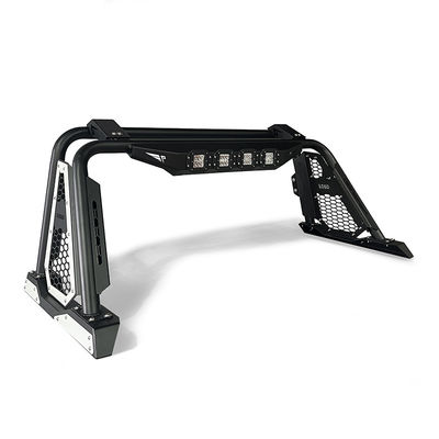 Off-road zwarte stalen pickup sport rolbeugel auto-accessoires met LED-verlichting voor Ford Ranger Hilux Navara