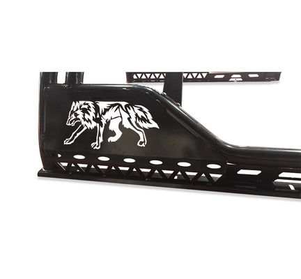 201 roestvrijstalen truck roll bar met acryl buitenkant past de meeste truck modellen montage hardware inbegrepen.