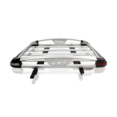 LC200 Aluminium dakkofferhouder Gemakkelijk te installeren voor kamperen 28 kg laadvermogen
