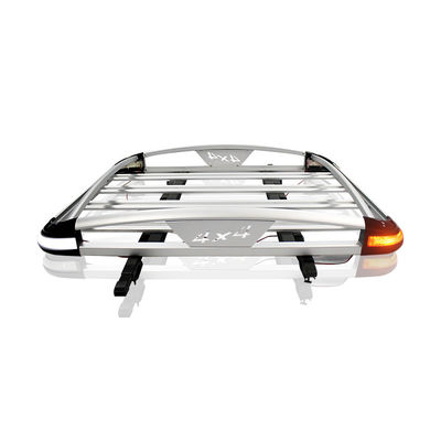 LC200 Aluminium dakkofferhouder Gemakkelijk te installeren voor kamperen 28 kg laadvermogen