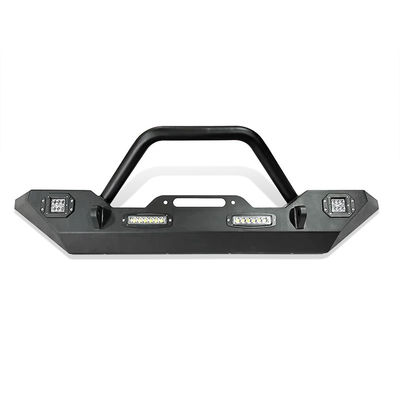 LED Truck Bull Bar Zwarte poederlaag Afwerking 12V stalen montage met geïntegreerde lichtfunctie