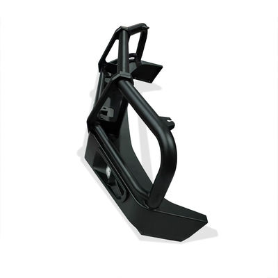 Steel Bull Bar met geïntegreerd licht 20W 12V 50 000 uur Levensduur Zwarte poederlaag Afwerking voor vrachtwagens