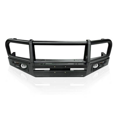 Steel Bull Bar met geïntegreerd licht 20W 12V 50 000 uur Levensduur Zwarte poederlaag Afwerking voor vrachtwagens
