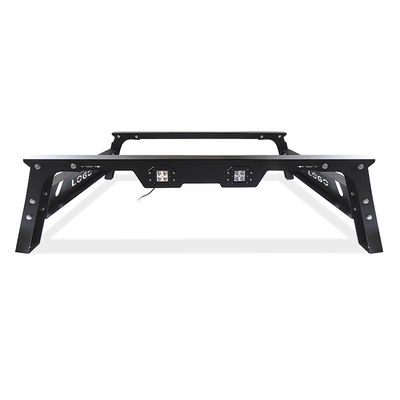 Poederbedekte truck roll bar set voor Toyota Hilux Vigo Isuzu DM - Montage hardware inbegrepen