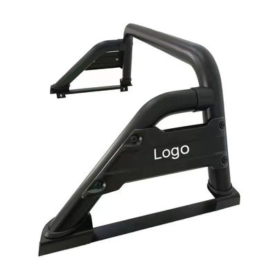 Zwarte poederlaag staal puntbalk 12V 20W Truck Bull Bar Met Bolt On Montage