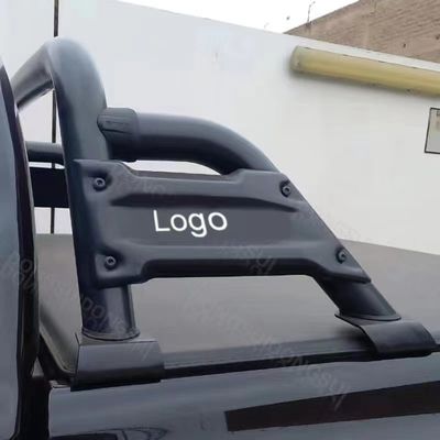 Zwarte poederlaag staal puntbalk 12V 20W Truck Bull Bar Met Bolt On Montage