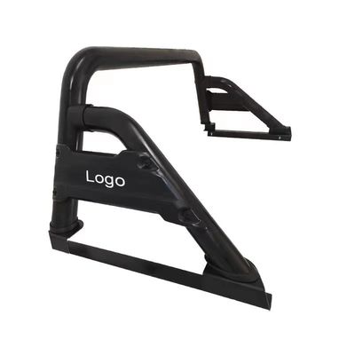 Zwarte poederlaag staal puntbalk 12V 20W Truck Bull Bar Met Bolt On Montage