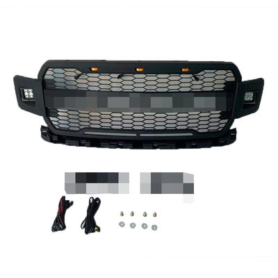 Zwarte voorgrill voor voertuigen Toyota Hilux Revo 2015-2018