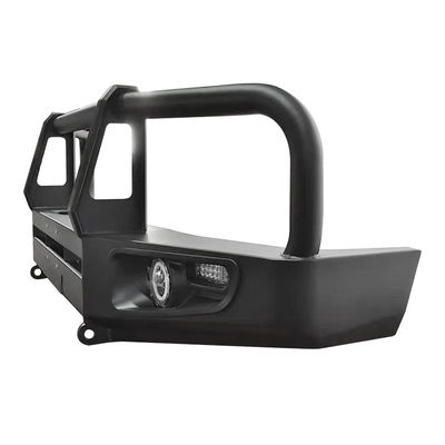 Off Road 4x4 Auto Accessoires Pickup Zwart Staal Voorste Bumper Bull Bar Voor Toyota LC76