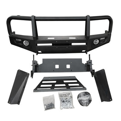 Off Road 4x4 Accessoires Stalen Poedercoating Voorbumper Bull Bar Voor Toyota LC76