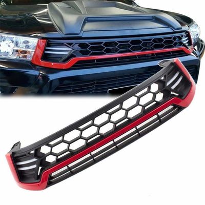 Zwarte Voor de Bumpergrill 3kg van de Auto Voorgrill Lichtgewicht voor Hilux Revo