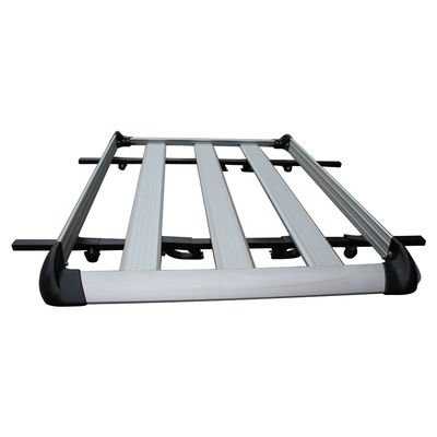 127*96cm 50*37 van het het Dakrek van de Duimauto het Aluminium Materiële Zwarte/Zilveren Kleur