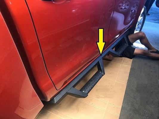 OEM de Lopende Raad van Fabrikantenwholesale metal custom, de Bars van de Vrachtwagenstap voor Hilux LC NP300 Isuzu Triton