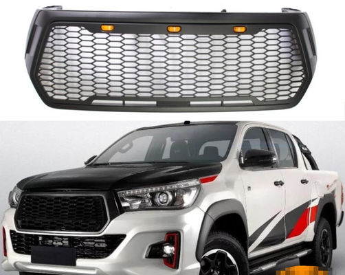 Voor Naar maat gemaakte de Autogrills van TRD, ABS Matte Zwarte 4X4 Voorgrill Standaardgrootte