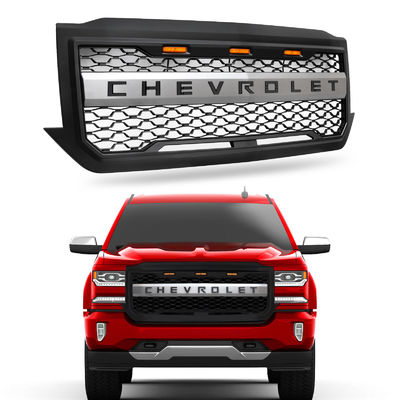 De Douanetraliewerk van Chevrolet Silevrado voor Vrachtwagens, Voor de Grill Hoogste Rang van 4X4