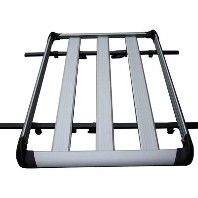 4X4 van de de Bagagedrager van de aluminium Hoogste Auto het Dakrek de Zilveren Kleur van de 1 Jaargarantie