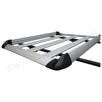 4X4 van de de Bagagedrager van de aluminium Hoogste Auto het Dakrek de Zilveren Kleur van de 1 Jaargarantie