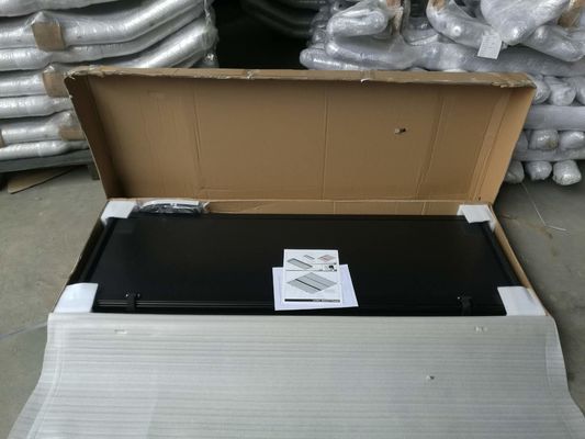 OEM Dekking van het Aluminium de Harde Vouwende Tonneau van Fabrikantenwholesale black color voor D MAXIMUM 2013 4 Deuren