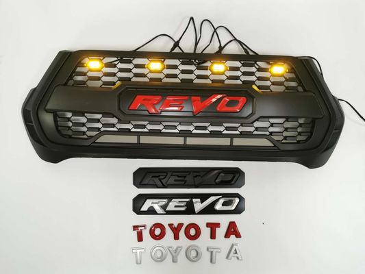 OEM ABS Plastic Zwart Front Grill van FabrikantenWholesale voor Toyota Hilux Rocco Revo 2020 2021