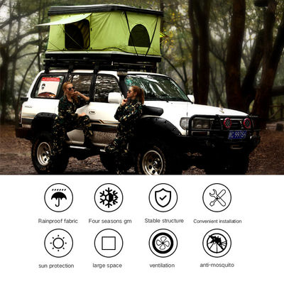 Fabrieksafzet buiten het Kamperen Waterdichte ABS Harde Shell Car Roof Top Tent voor SUVs-Auto