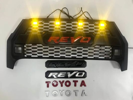 OEM ABS Plastic Zwart Front Grill van FabrikantenWholesale voor Toyota Hilux Rocco Revo 2020 2021