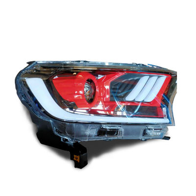 Het Licht van de de Koplampstaart van Ford Ranger T7 2015+ met de Koplamp van de Wimpeldraai