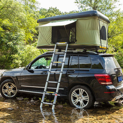 Gemakkelijke Installatie 4x4 Regendichte Sunproof Lichtste Harde Shell Roof Top Tent