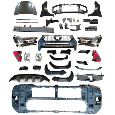 OEM Fabrikant Wholesale voor de Facelift Bodykit Front Bumper Grill van Verkooptoyota Hilux Rocco 2021