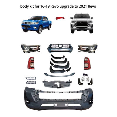 Abs Plastic 4x4 Autolichaam Kit Front Bumper For Toyota Hilux Revo
