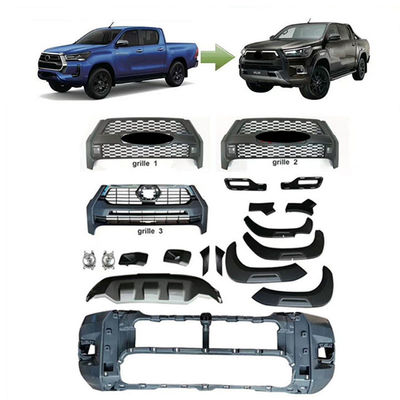 OEM de Uitrusting van het de Faceliftlichaam van 2021 van Fabrikantenwholesale black car Front Bumper Rocco 2020