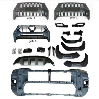 Zwarte Auto Voorbumper Rocco 2020 2021 Facelift Body Kit