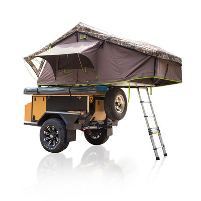 Waterdichte 4x4 4-persoons aluminium kampeerauto softshell daktent