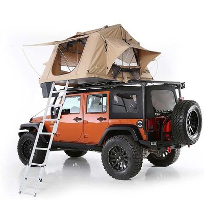 Zachte Intrekbare Auto het Kamperen Dak Hoogste Tent met de Matras van de Aluminiumladder