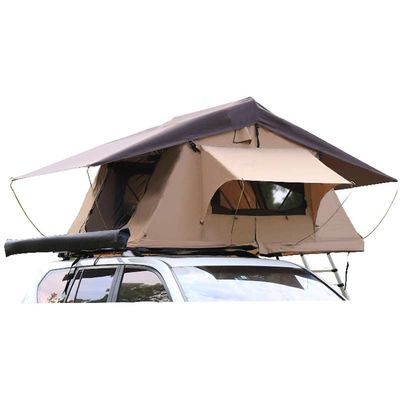 4x4 regendichte de Reis van het Stoffenaluminium het Kamperen Suv Auto Zachte Shell Rooftop Roof Top Tent met Dakraam