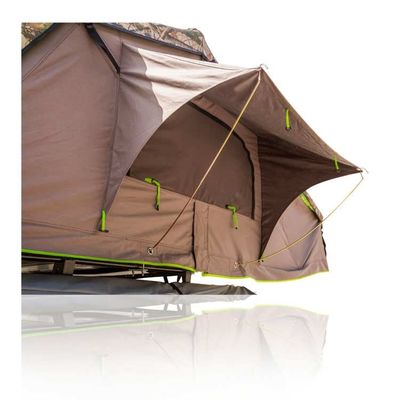 4x4 regendichte de Reis van het Stoffenaluminium het Kamperen Suv Auto Zachte Shell Rooftop Roof Top Tent met Dakraam