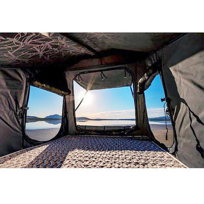 Fabrikant Wholesale 3 het Dak Afbaardende Tent van Persoons Harde Shell Car Roof Tent Triangle voor Suv