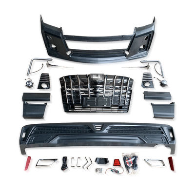 ABS Plastic Autolichaam Kit Facelift Front Rear Bumper Front Grille Hiace 2018+
