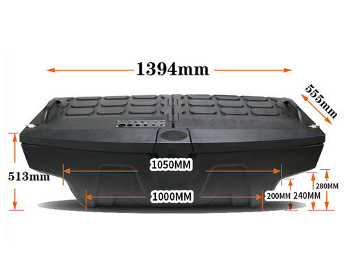 UV Beschermd PE van schokbestendig Ford Ranger Pickup Bed Extender Plastiek