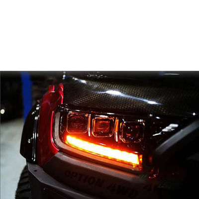 6000K 3 Len Projector Headlight Tail Light voor Ford Ranger T7 T8