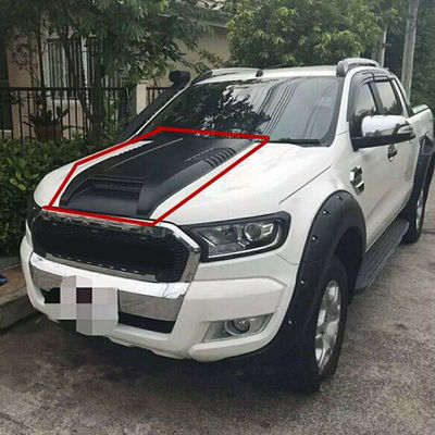 Mitsubishi Triton 2020 Abs van Front Bumper Guard 4x4 Auto Hood Bonnet Scoops Cover