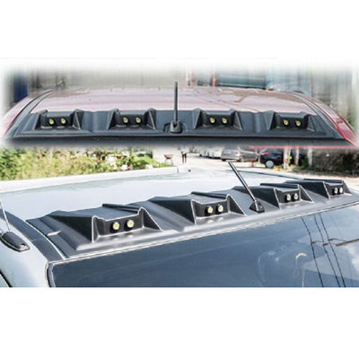 Matte Black Top Cover Front-het Licht van de Autospoiler voor Mitsubishi Triton L200 2019 2020 202