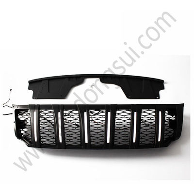 Lichtgewichtoem ABS Plastic Zwarte Auto Front Grill For Nissan NP300