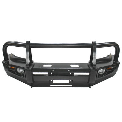 Off-road 4x4 auto-accessoires Pick-up Zwarte stalen voorbumper Bull Bar voor Toyota LC200