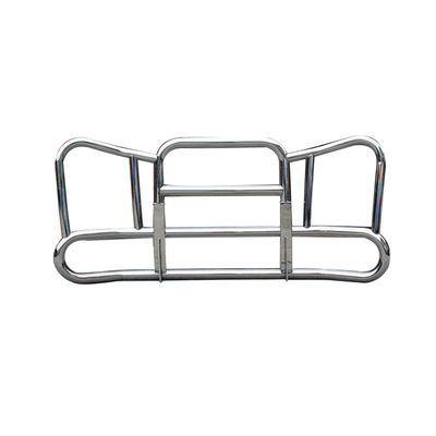 Luxe 304 roestvrij staal zware vrachtwagen carrosserie onderdelen voorste bumper hert bewaker voor Cascadia For Volvo Kenworth